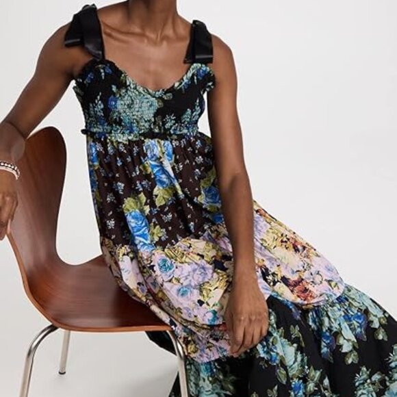 Free People Women's Bluebell Midi Dress - Picture 6 of 16